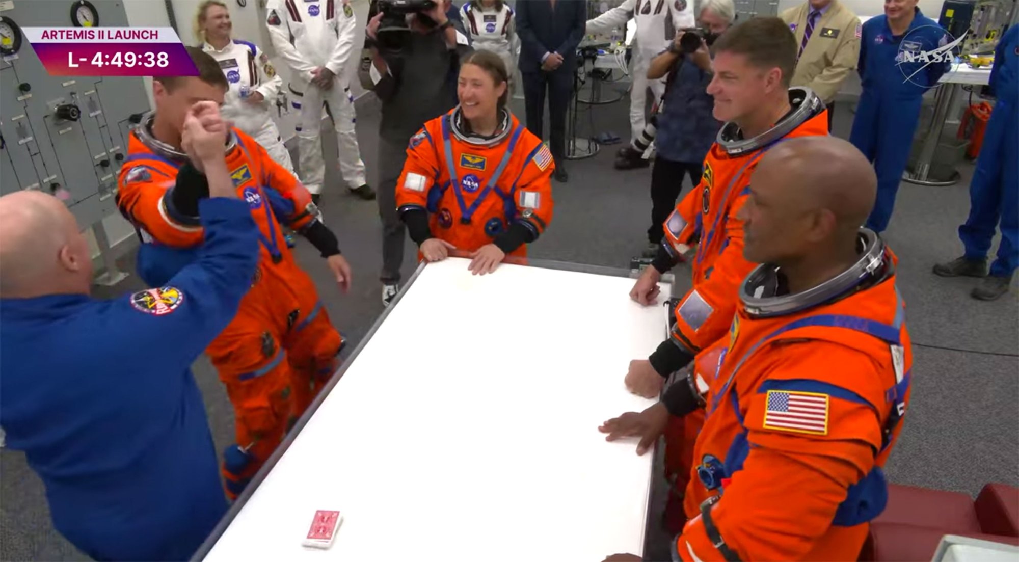 Chief of the NASA Astronaut Office Scott Tingle gives Artemis...