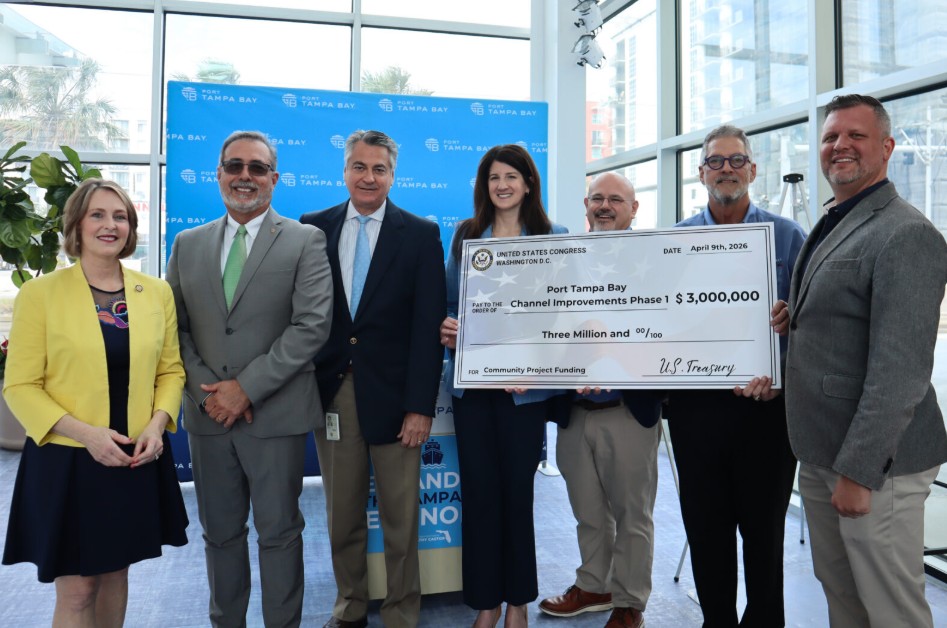 Castor announces $10M for Port Tampa Bay dredging