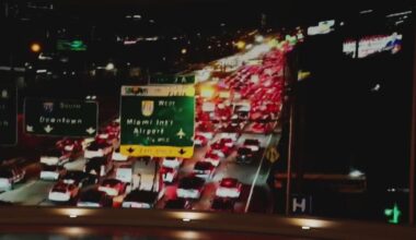 Major delays reported in Miami after crash on I-95 south Wednesday morning