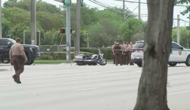 Motorman with Miami-Dade Sheriff's Office injured in crash, officials say