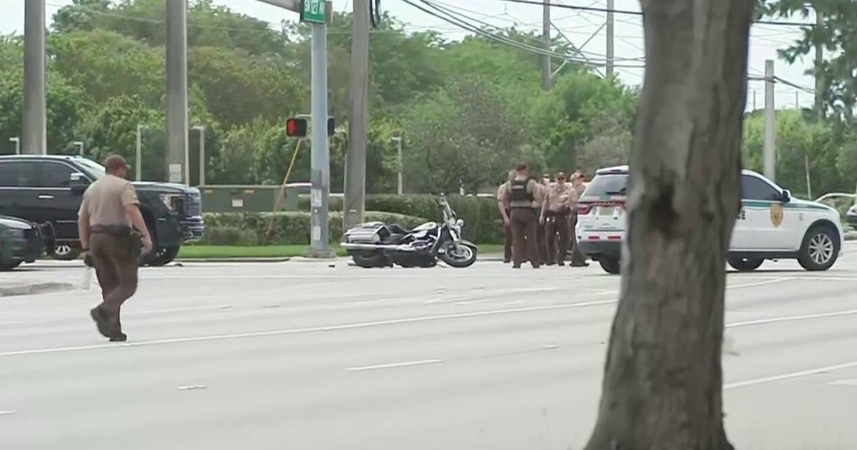 Motorman with Miami-Dade Sheriff's Office injured in crash, officials say
