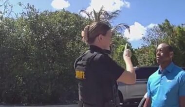 Body cam shows Tigers Woods DUI arrest in Florida