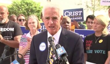 Former Florida Gov. Charlie Crist is running for mayor of St. Pete