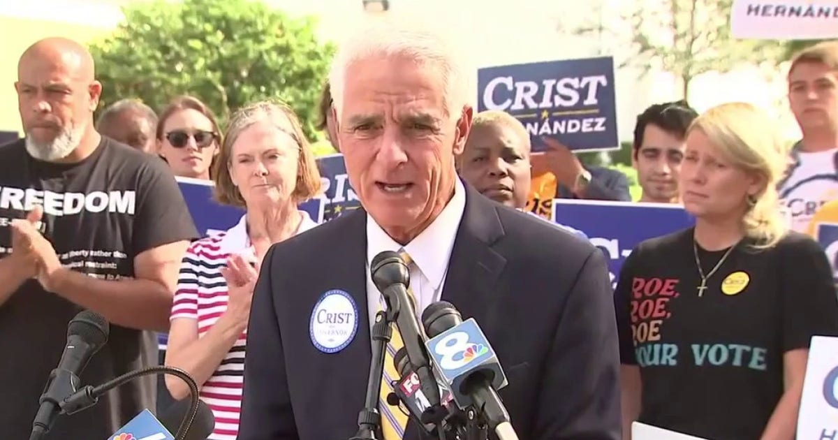 Former Florida Gov. Charlie Crist is running for mayor of St. Pete