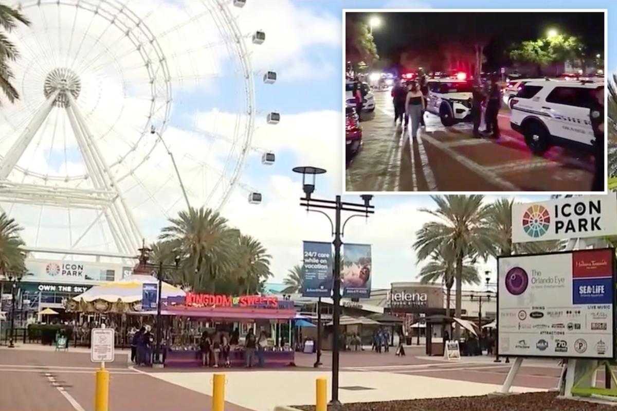 More than 1,000 rowdy teens swarm ICON Park in Orlando, injuring 2 deputies