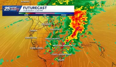 South Florida braces for heavy rainfall and storm chances