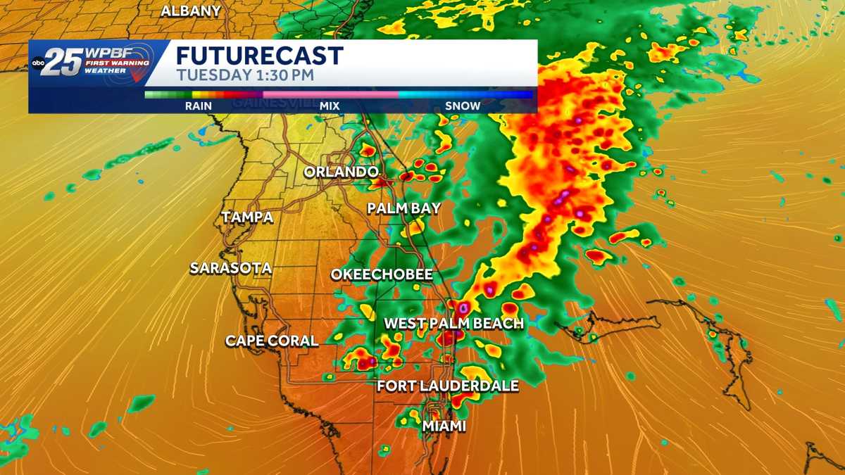 South Florida braces for heavy rainfall and storm chances