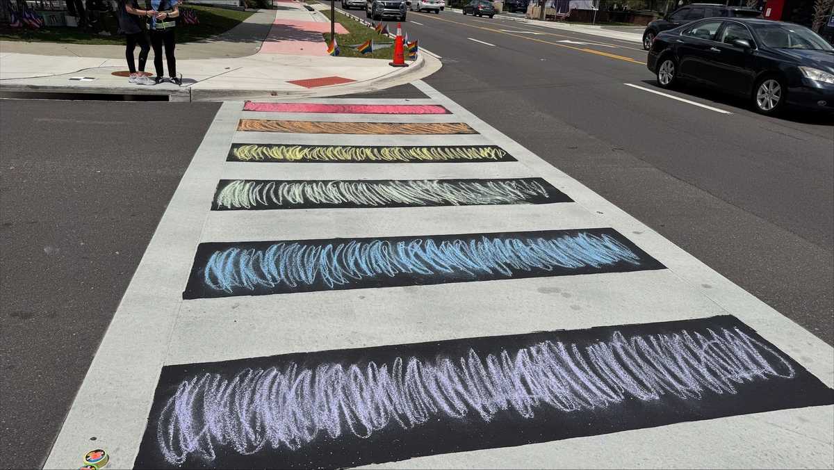 No charges for 6 arrested in Pulse memorial crosswalk chalking
