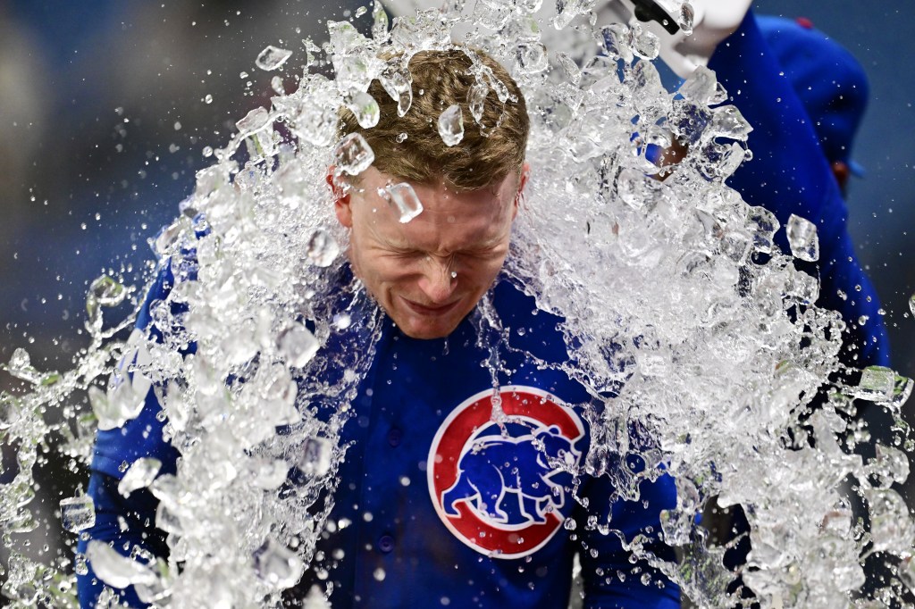 Pete Crow-Armstrong shows encouraging offense