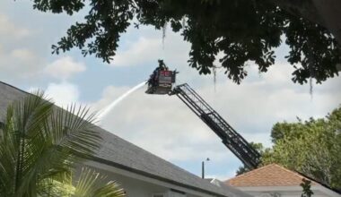 1 person hospitalized after house fire in Westchase