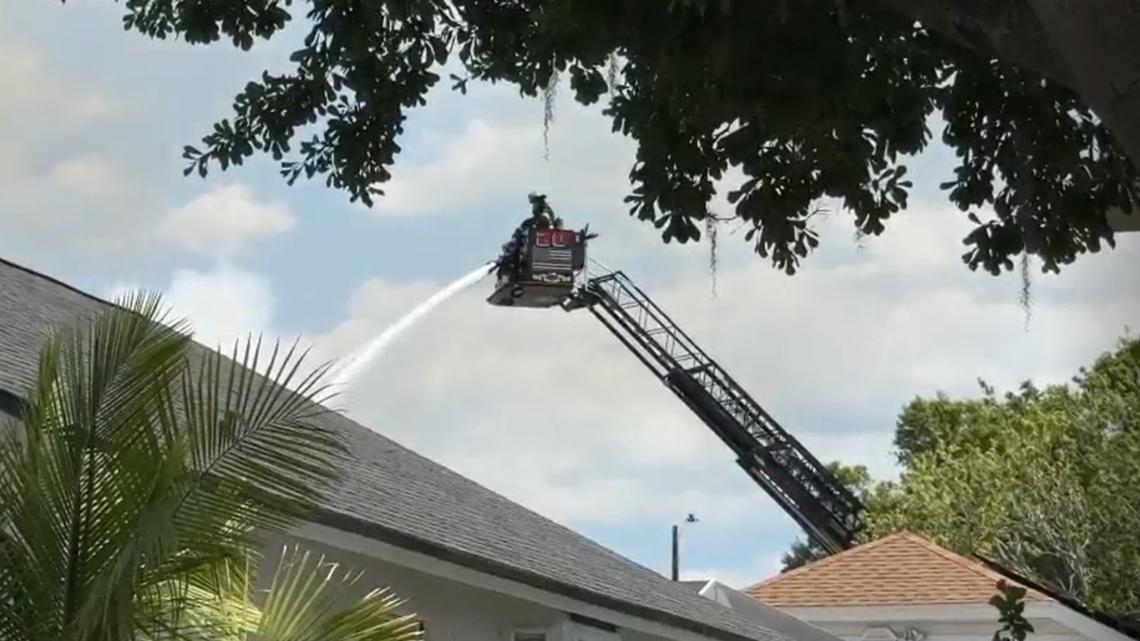 1 person hospitalized after house fire in Westchase