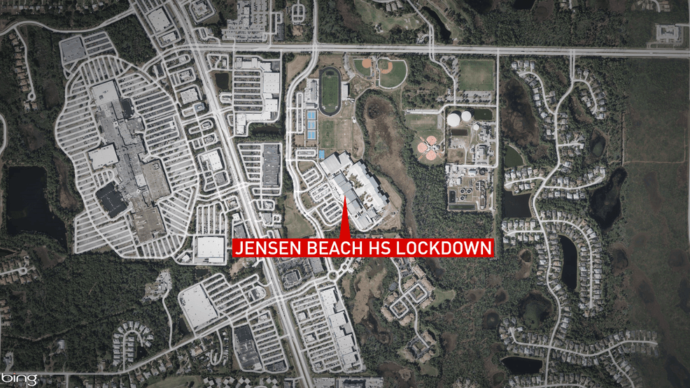 Deputies responded to Jensen Beach High School after an anonymous caller falsely reported a shooting and bomb threat, prompting a lockdown as a precaution while authorities ensured all students were safe. (WPEC)