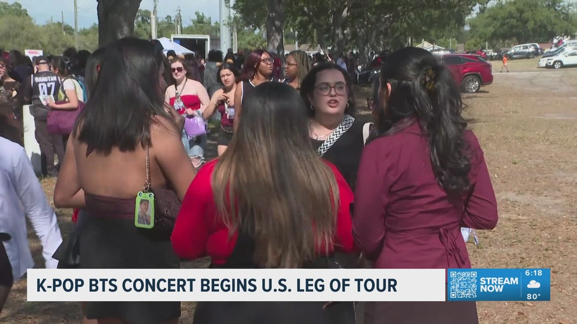 BTS to begin US tour with Tampa concert