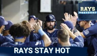 RAYS POSTCAST: The Tampa Bay Rays BEAT DOWN the Chicago White Sox for a big win