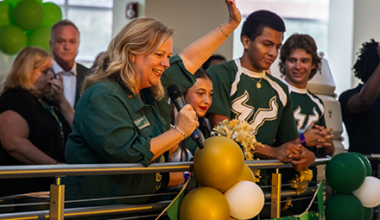 Former USF Dean of Students Danielle McDonald