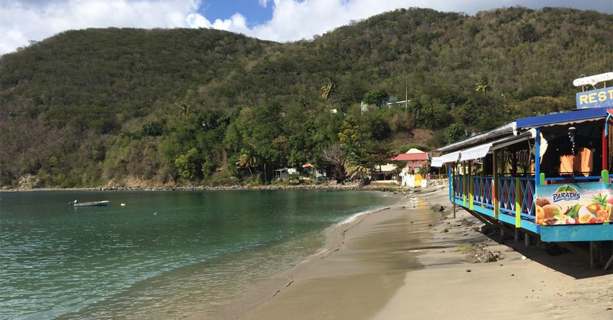 deshaies caribbean island air france