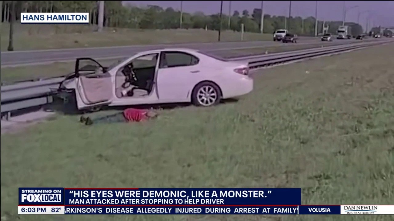 Driver attacked after stopping to help crash victim: Authorities