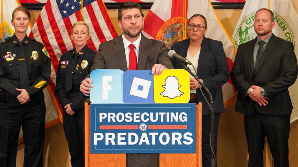 Attorney General James Uthmeier hosting news conference in Tampa