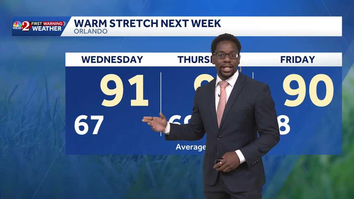 Sunday Storms Push Offshore Tonight
