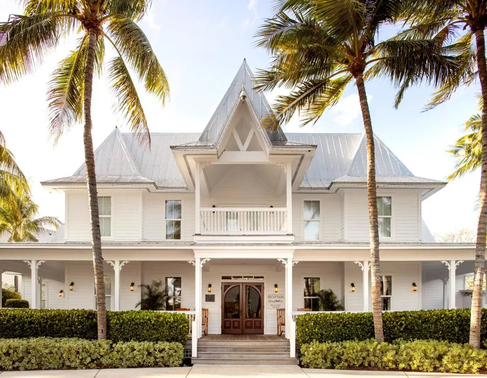 The luxurious exterior of Tranquility Bay Beachfront Resort.