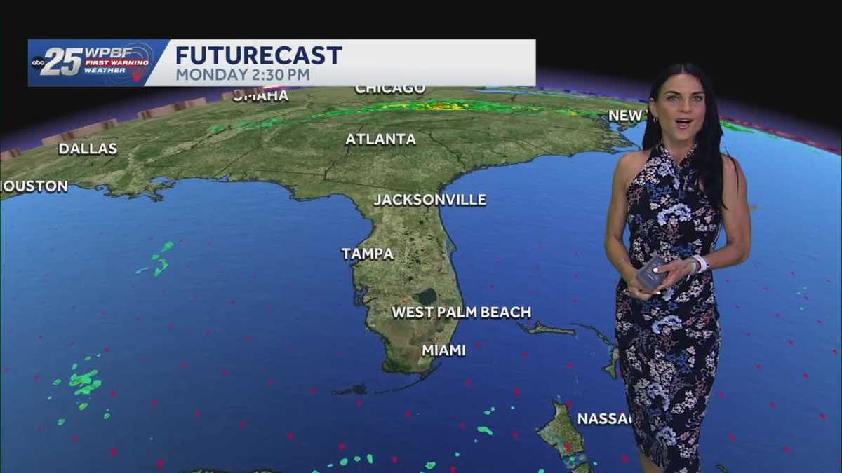 Streak of drier but hotter weather for South Florida