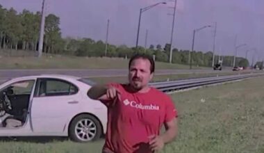 Suspect jumped on woman’s car before good Samaritan attack on Central Florida expressway