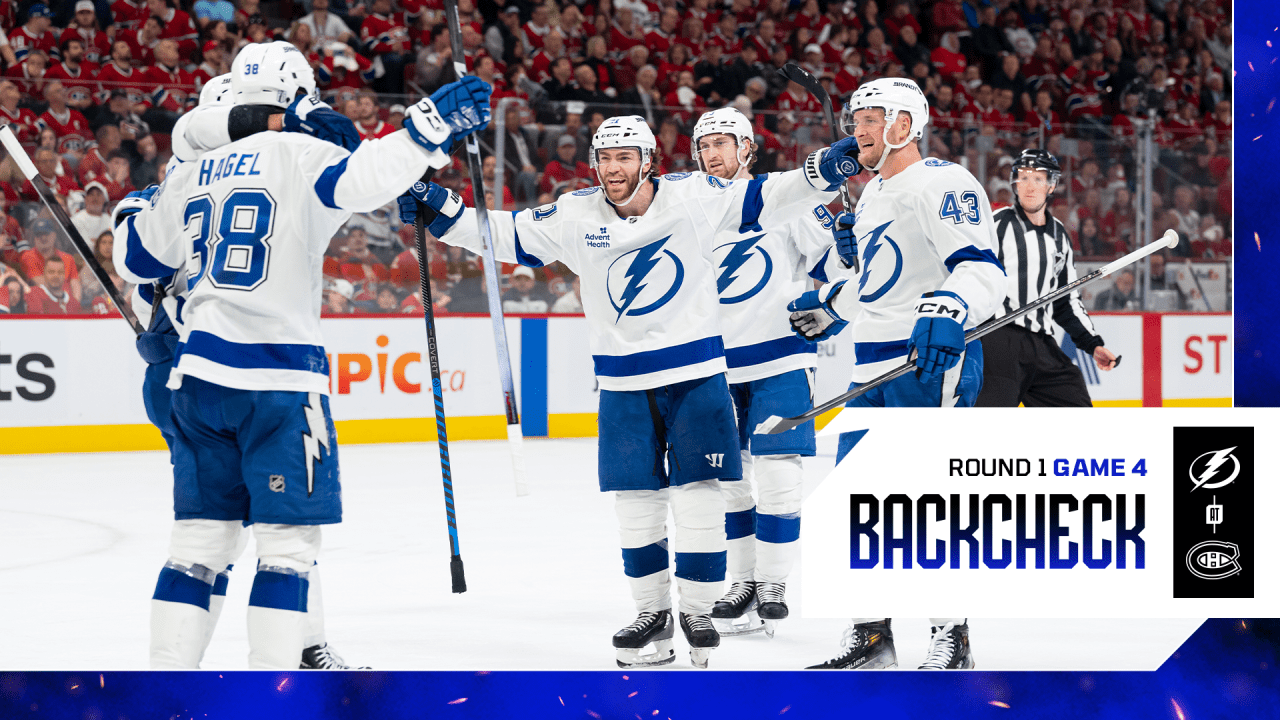The Backcheck: Comeback Bolts do it again to even First Round series 2-2