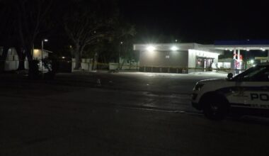 St. Pete police are investigating a shooting at a Mobil Gas Station