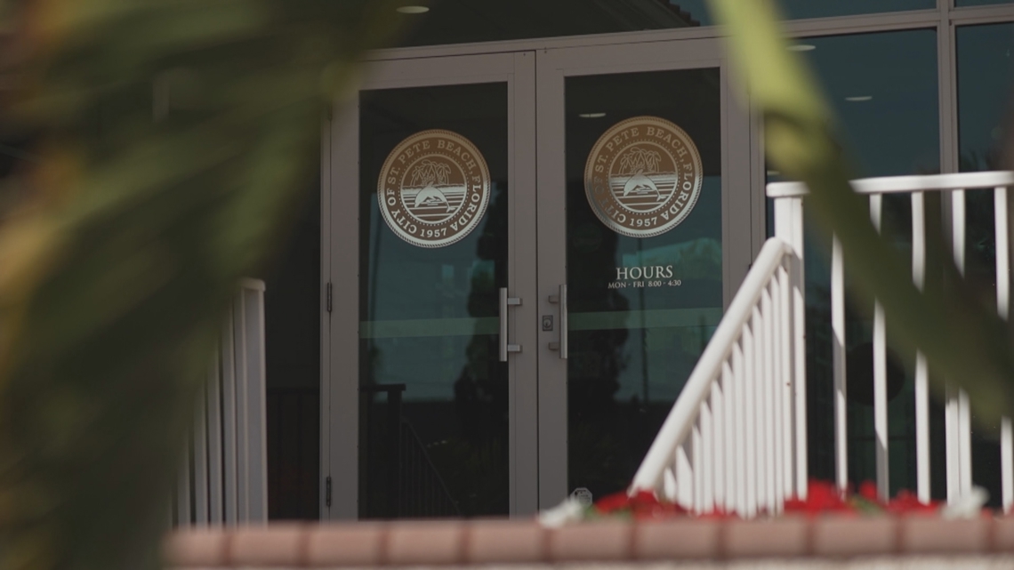 St. Pete Beach couple under investigation over alleged threat during commission meeting