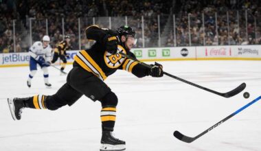 Bruins clinch playoff spot despite loss to Tampa Bay Lightning