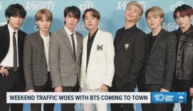 City of Tampa prepares for BTS concerts, traffic over a K-pop packed weekend