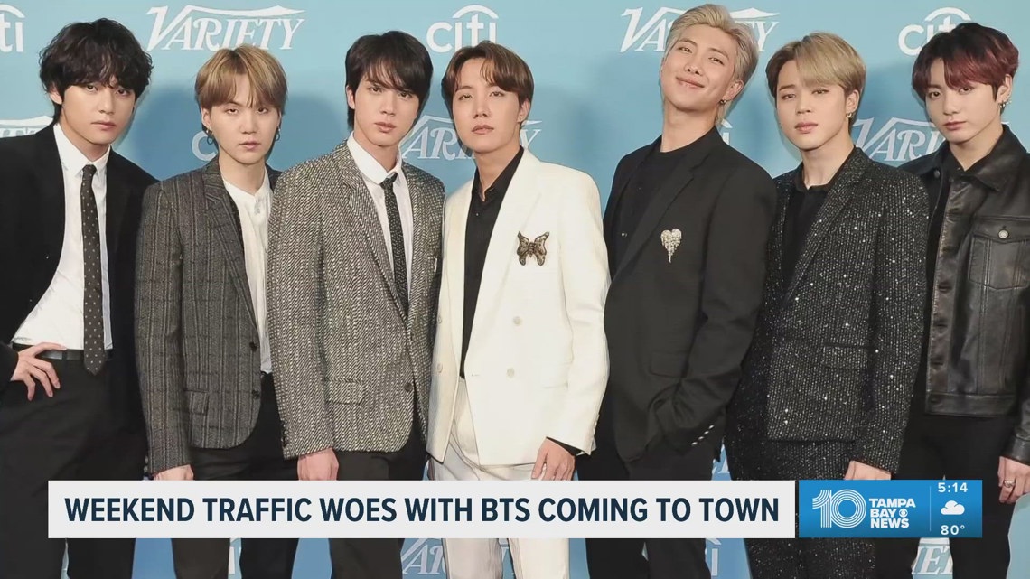 City of Tampa prepares for BTS concerts, traffic over a K-pop packed weekend