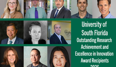 USF honors 11 faculty members with research and innovation awards