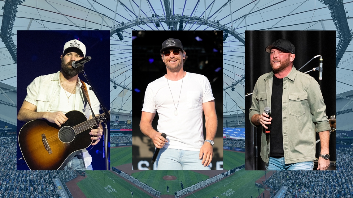 3 country artists announced for Rays Concert Series 2026