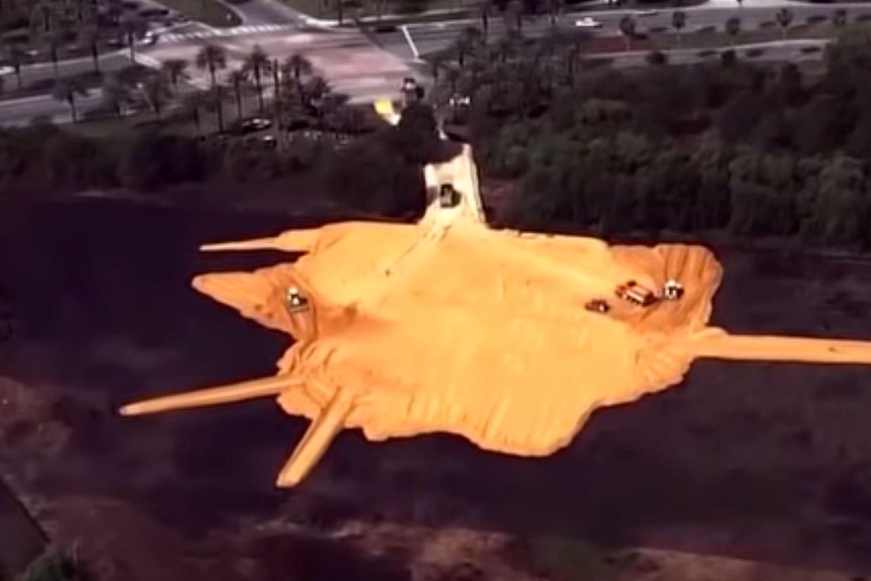 Land being cleared at Universal Orlando ResortCredit: WESH 2 News/YouTube