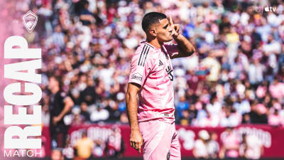 MATCH RECAP: Inter Miami CF Secures 2-3 Victory on the Road Over Colorado Rapids