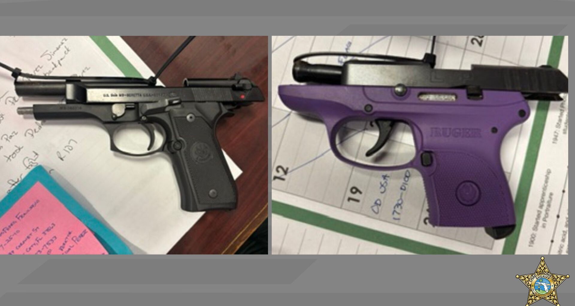 FOUR STUDENTS ARRESTED AFTER FIREARMS FOUND ON CAMPUS