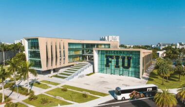 Photo of the main campus at Florida International University