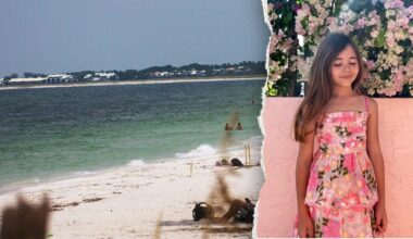 Florida girl returns to beach after shark attack nearly severed her hand