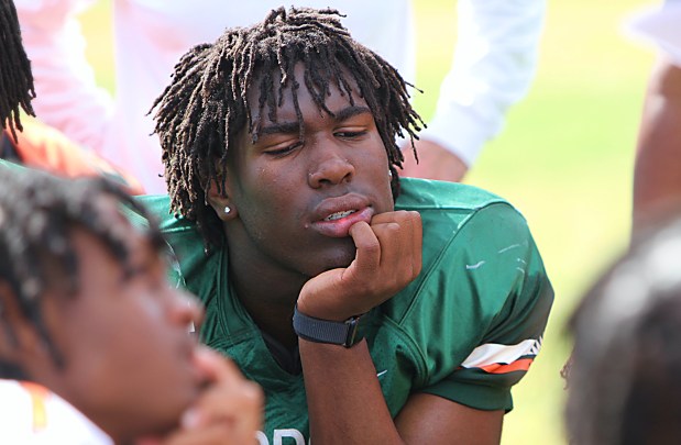 Jones' defensive end Fred Ards is the No 1-ranked player in the Sentinel's 2027 Central Florida Super60. (Chris Hays/Orlando Sentinel)