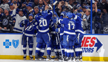 Lightning even Eastern 1st Round with wild, physical Game 2 victory