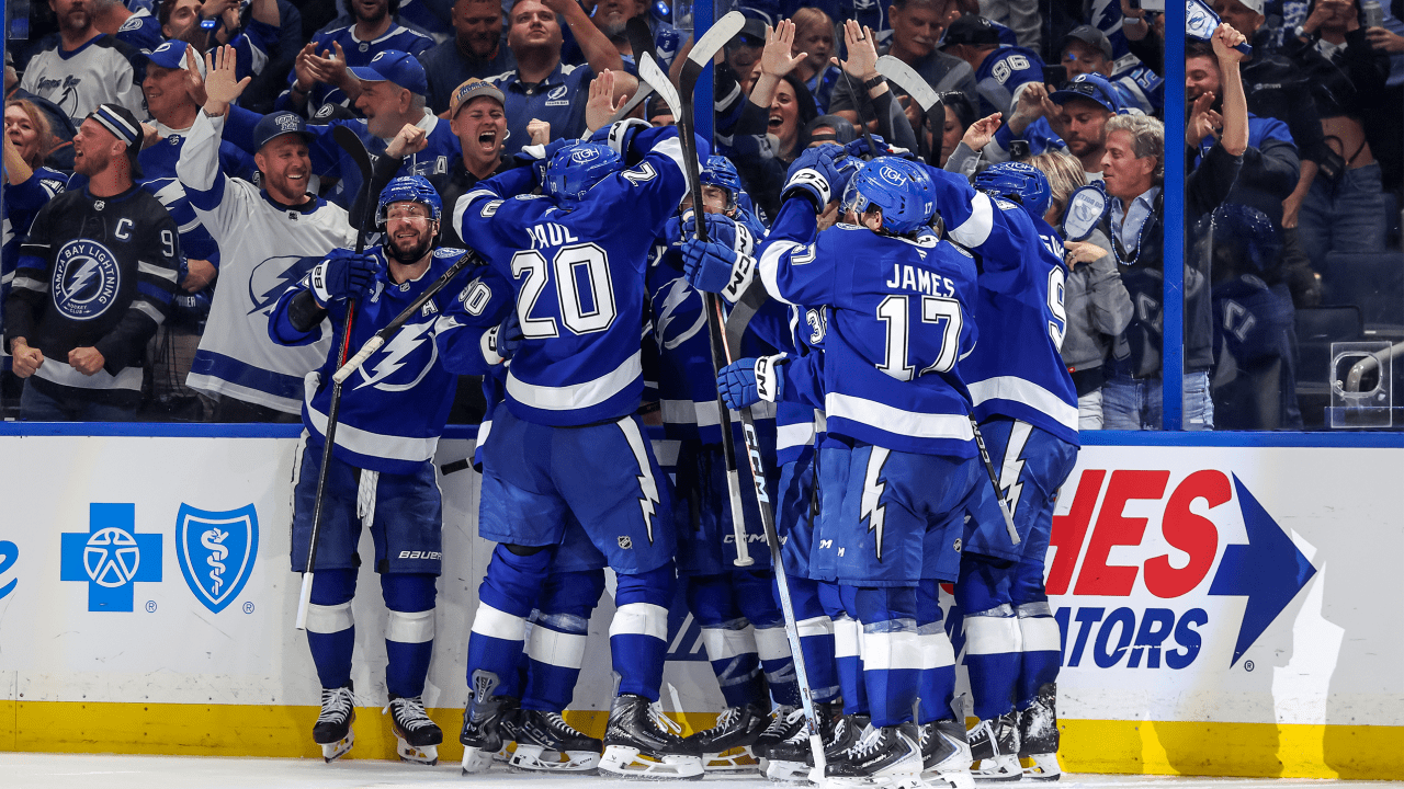 Lightning even Eastern 1st Round with wild, physical Game 2 victory