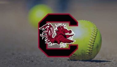 South Carolina softball team no-hit by Florida