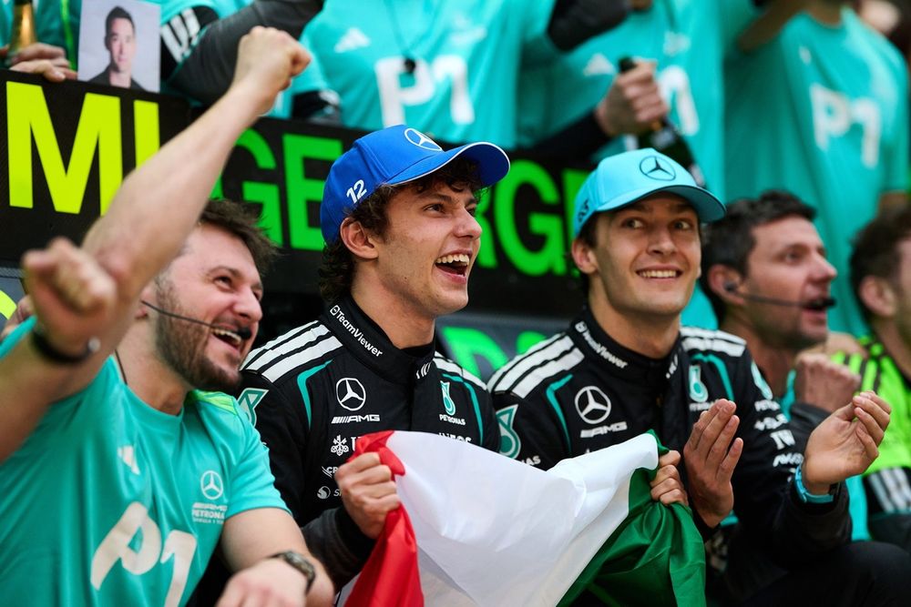 George Russell, Mercedes, Andrea Kimi Antonelli, Mercedes