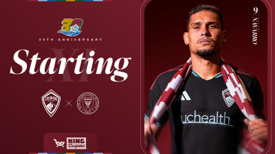 Roster Notes | Colorado Rapids vs Inter Miami CF