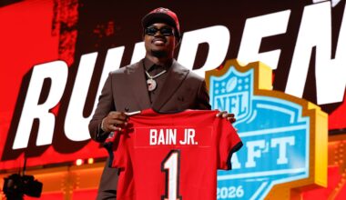 Buccaneers pick Miami LB Rueben Bain Jr. with No. 15 overall selection