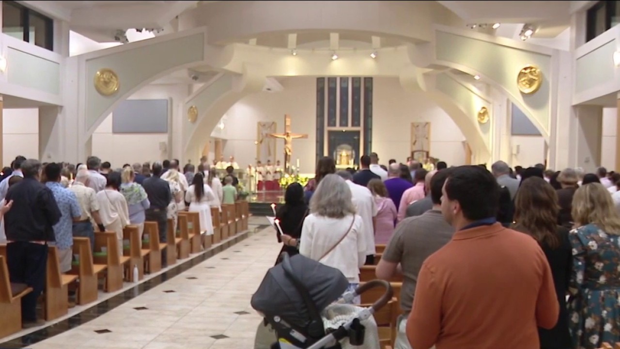 Celebrating the Easter Vigil in St. Petersburg