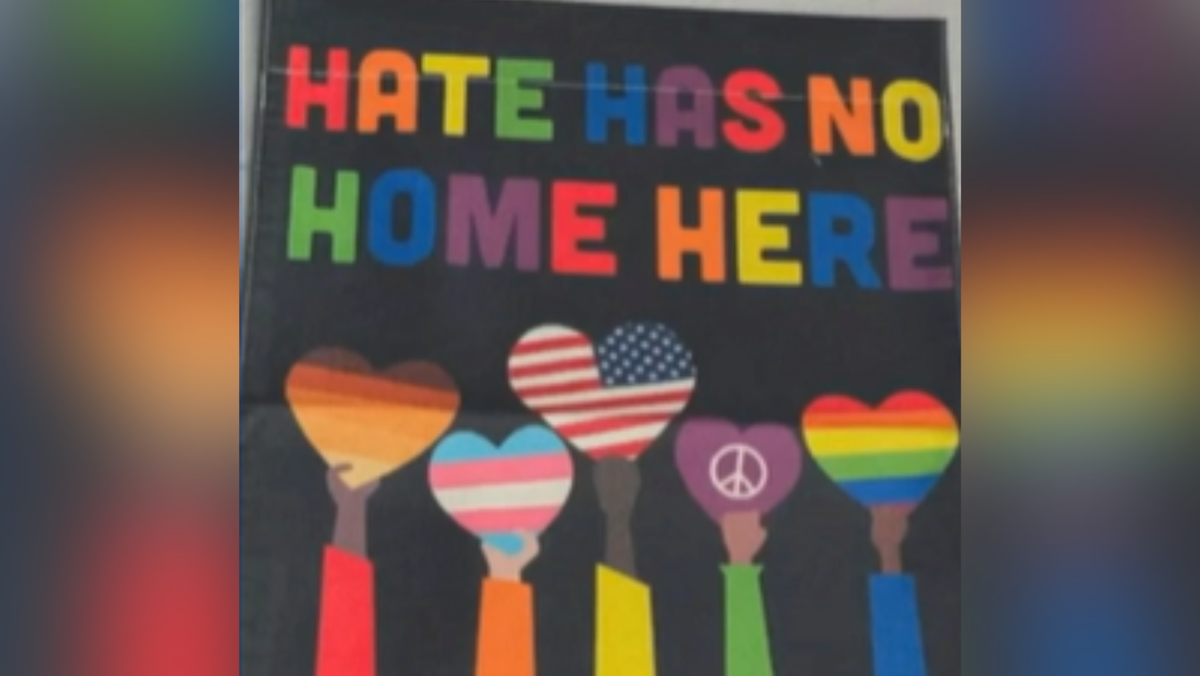Little Miami teacher files lawsuit after being ordered to remove poster