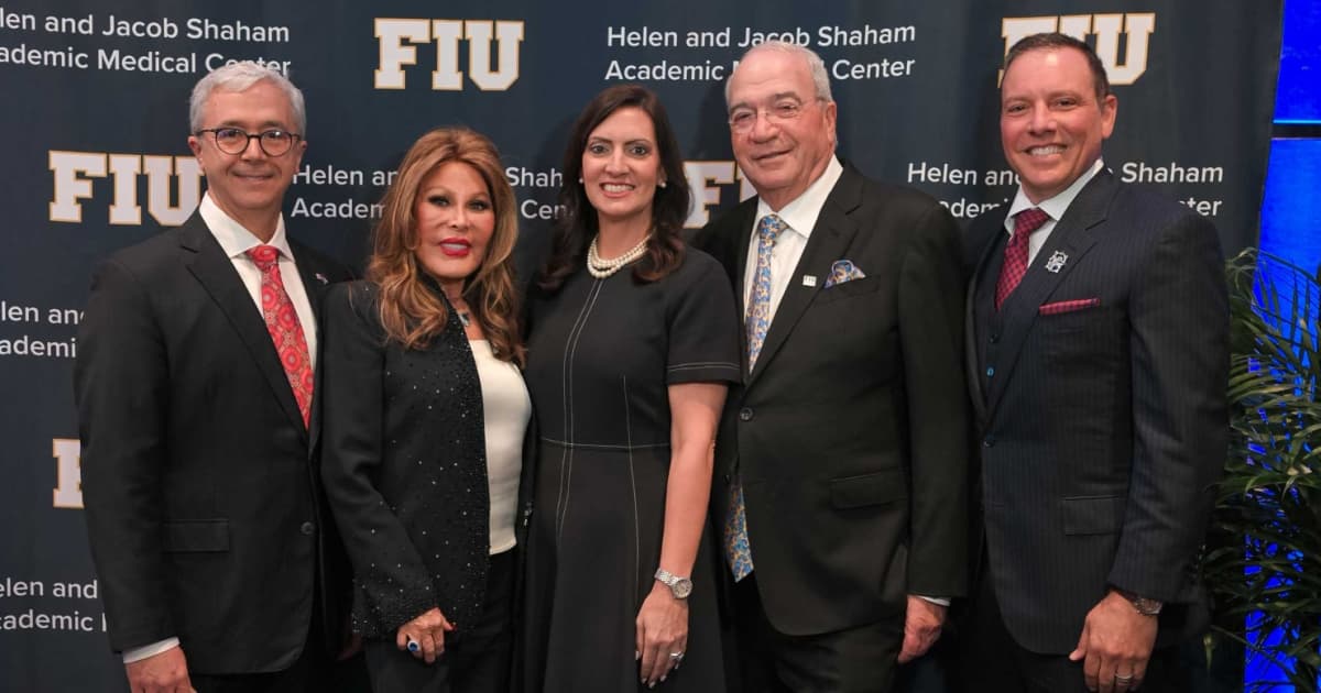 Helen and Jacob Shaham make landmark gift to FIU Medicine | FIU News