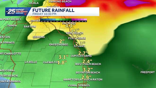 Future rainfall totals Impact Weather Future rainfall totals, 04-06-2026